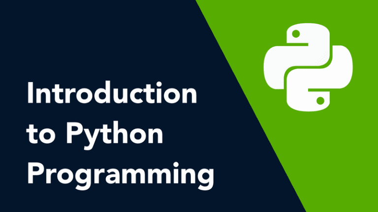 Introduction to Python